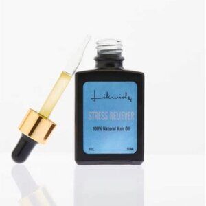 Likwid Rx Stress Reliever 100% Natural Hair Oil 1oz. (30mL) Deep Conditioning